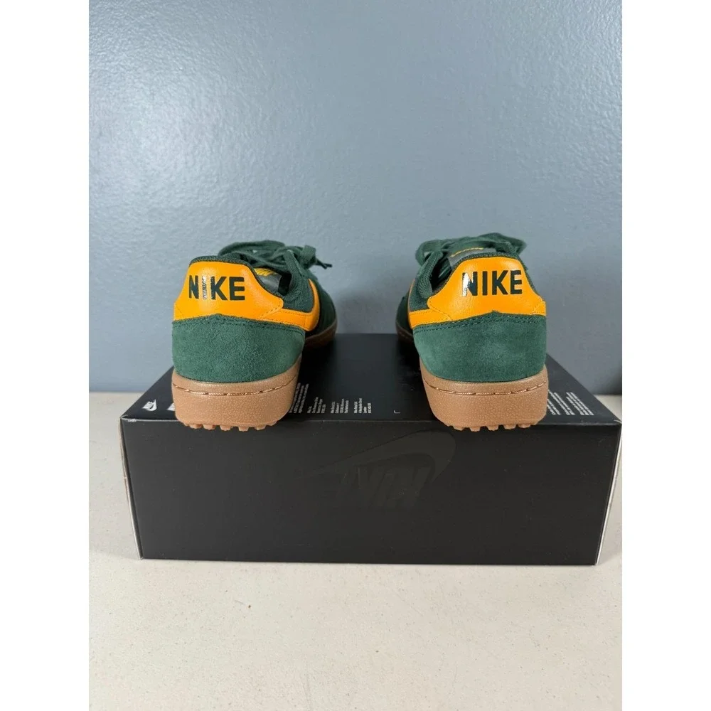 Nike Field General Pro Green & Gold Sneakers Men's‎ Size 8.5